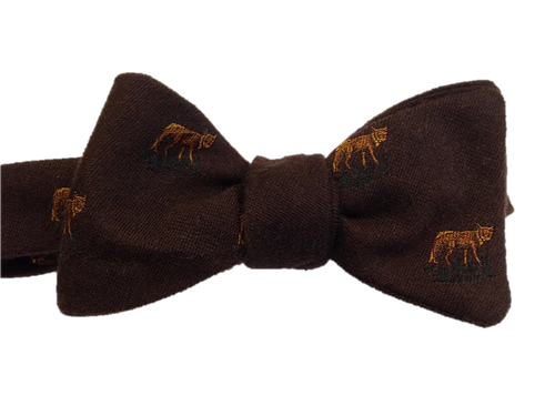 Craig Reagin Fox Bowtie - Brown