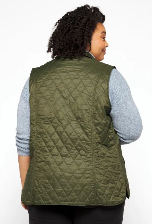 Barbour Womens Otterburn Gilet: Olive