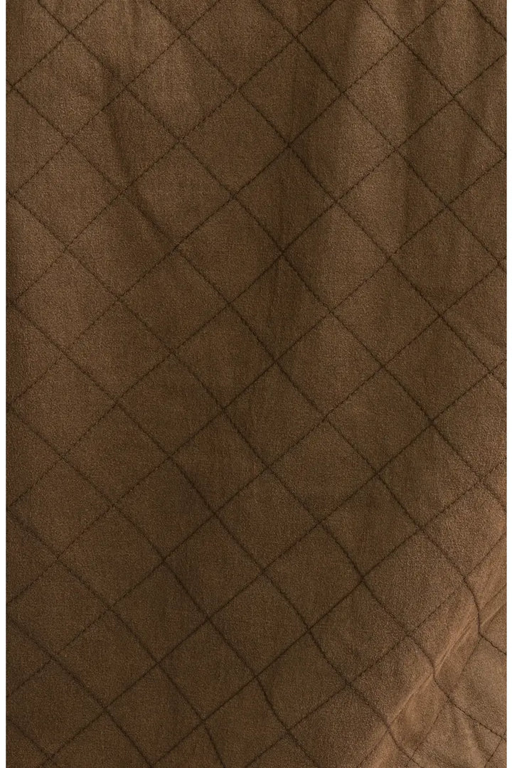 Johnnie-O Quilted Chore Coat: Russet