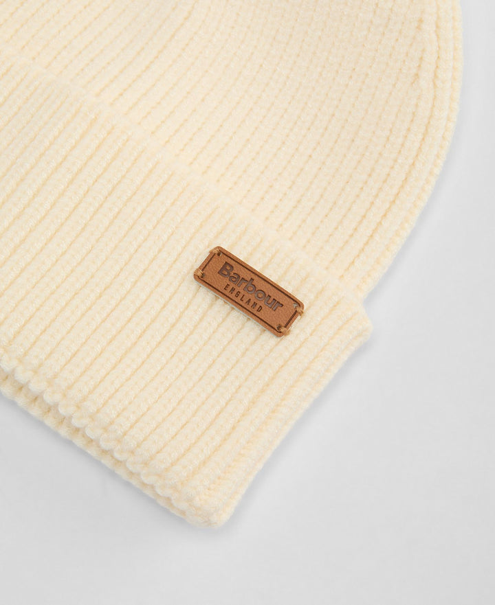 Barbour Dover Beanie & Hailes Scarf Gift Set: Monochrome Tartan