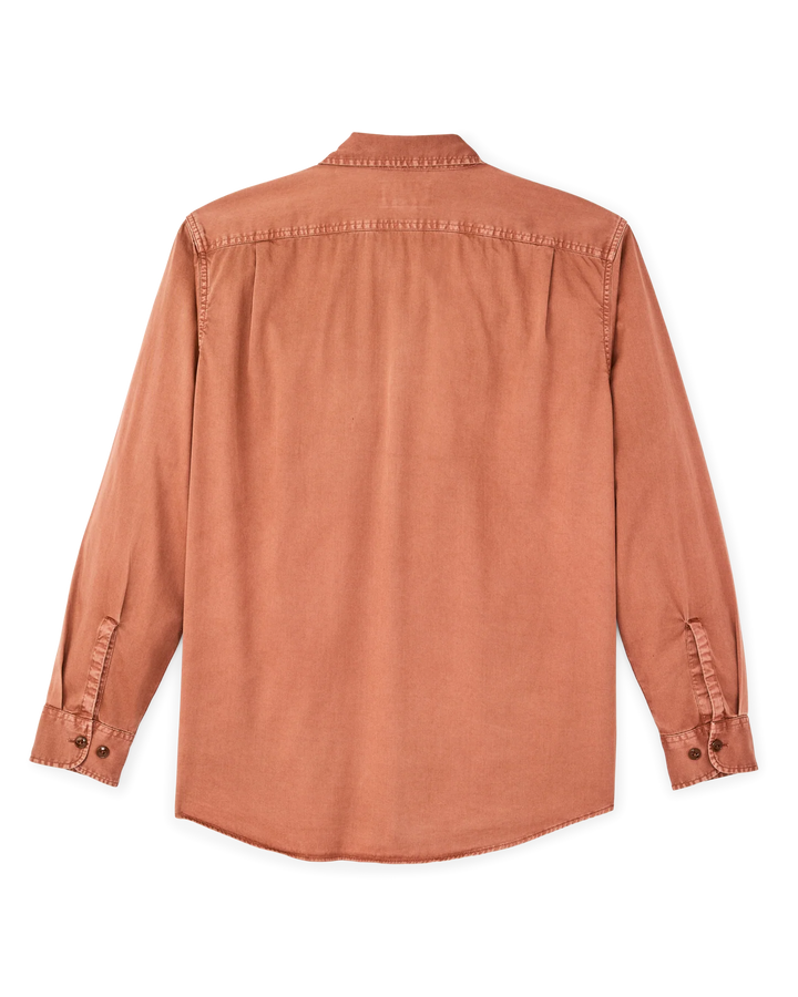 Filson 4.5-oz. Twill Shirt: Copper Brown