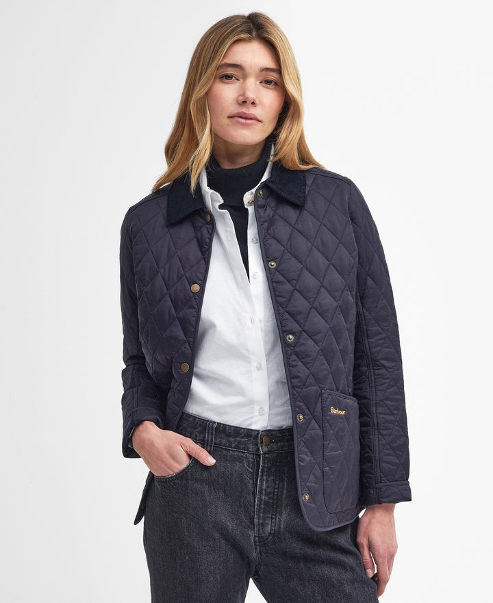 Barbour Annandale Quilted Jacket: Navy