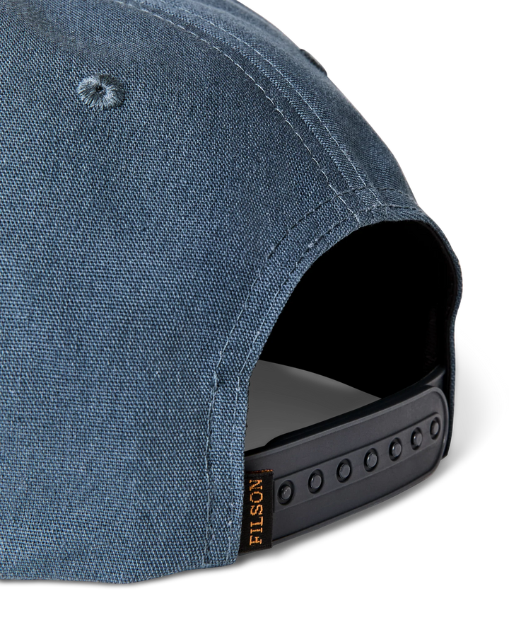 Filson Deer Trucker Cap: Dusty Blue