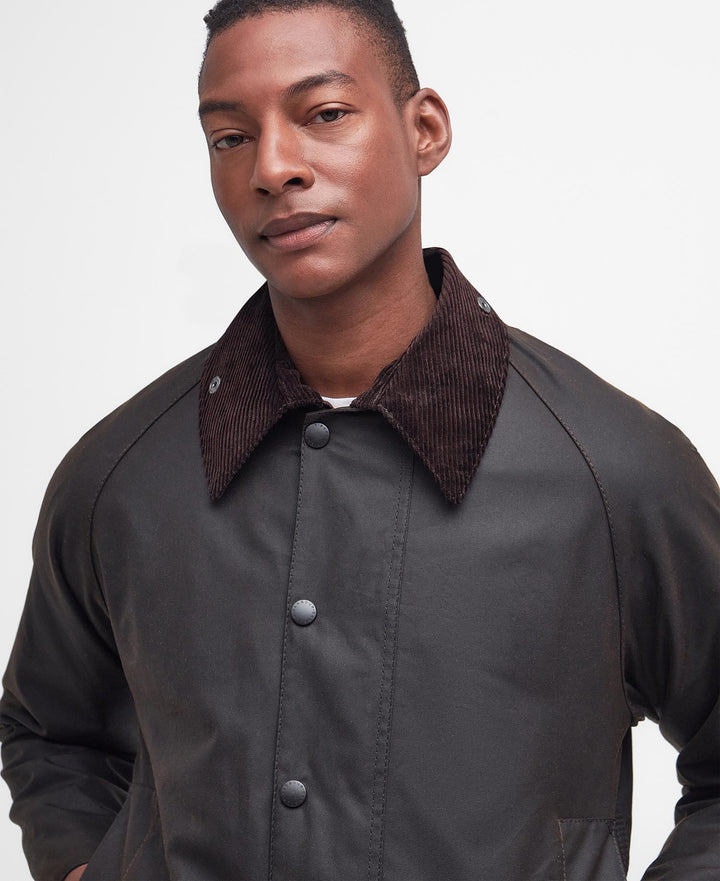 Barbour Classic Beaufort® Waxed Jacket: Olive