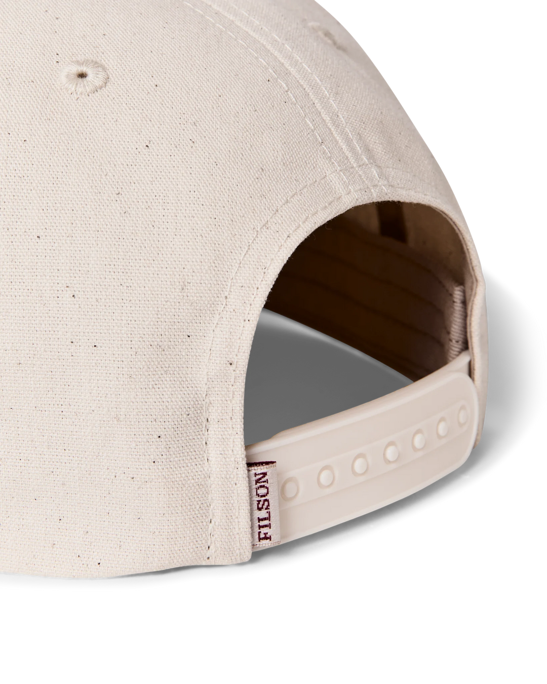 Filson Scenic Trucker Cap: Natural/Brown