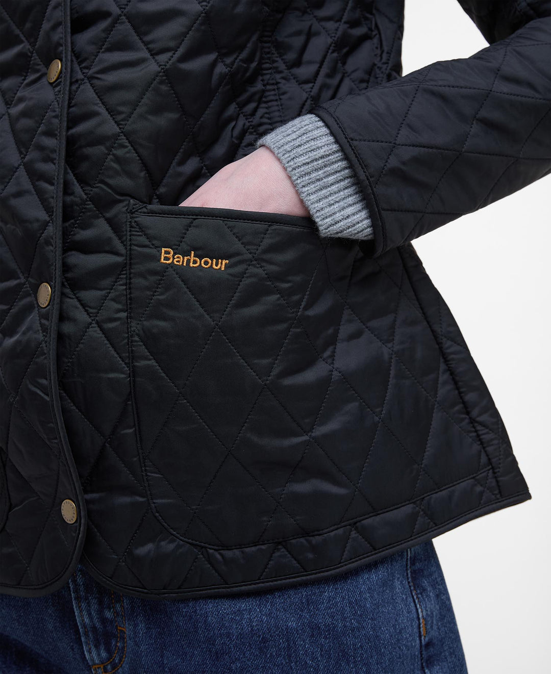 Barbour Annandale Quilted Jacket: Black