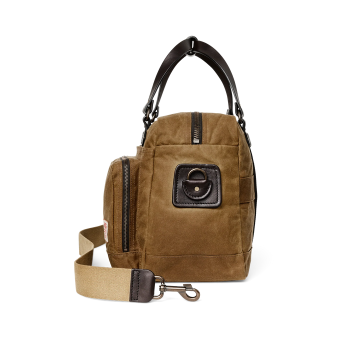 Filson 48 Hour Tin Cloth Duffle Bag: Dark Tan
