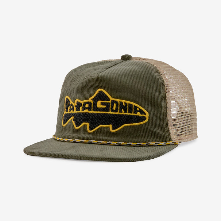 Patagonia Fly Catcher Hat:  Wild Waterline: Industrial Green
