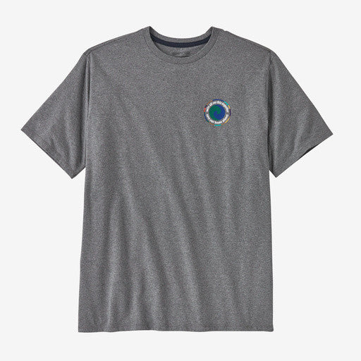 Patagonia Men's Unity Fitz Responsibili-Tee®: Gravel Heather