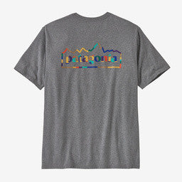 Patagonia Men's Unity Fitz Responsibili-Tee®: Gravel Heather