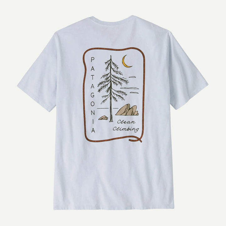 Patagonia Men's Clean Climb Roots Responsibili-Tee®: White