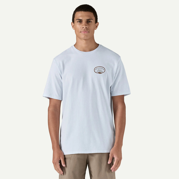 Patagonia Men's Clean Climb Roots Responsibili-Tee®: White