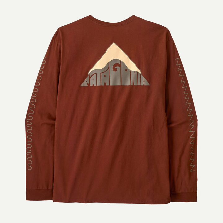 Patagonia Men's Long-Sleeved Driftways Organic Shirt: Dried Vanilla