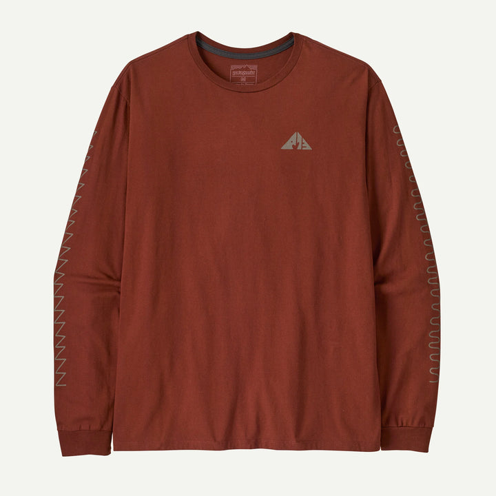 Patagonia Men's Long-Sleeved Driftways Organic Shirt: Dried Vanilla