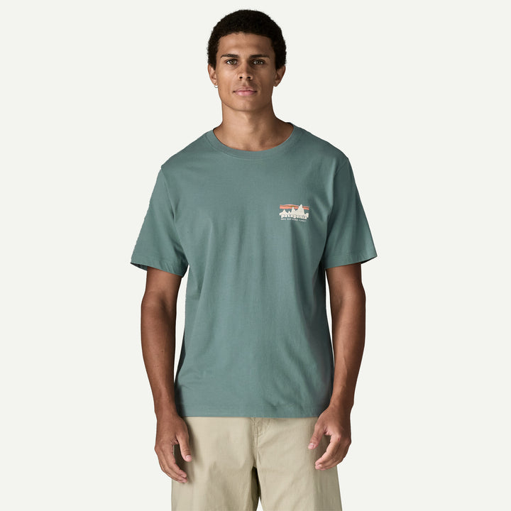 Patagonia Men's '73 Skyline T-shirt: Blue Sage