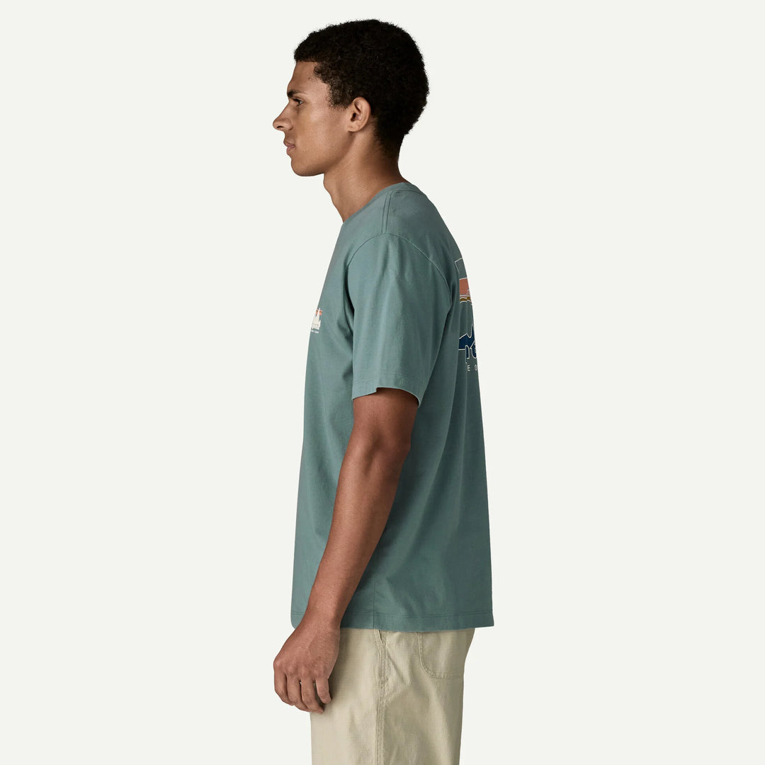 Patagonia Men's '73 Skyline T-shirt: Blue Sage