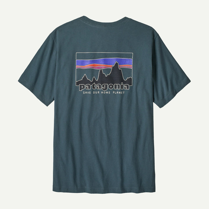 Patagonia Men's '73 Skyline T-shirt: Summit Blue