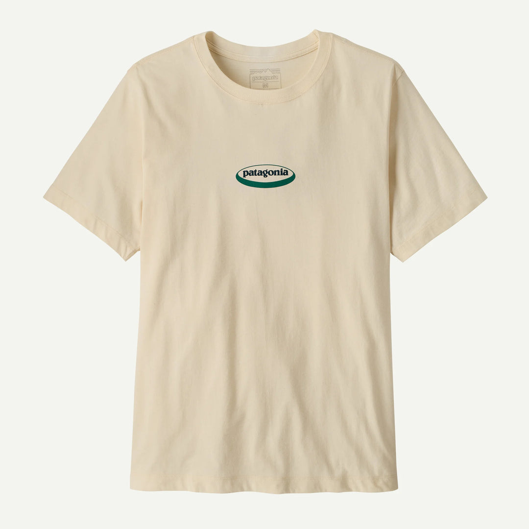 Patagonia Men's '95 Oval Logo T-shirt: Undyed Natural