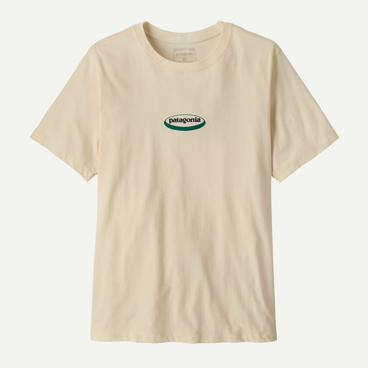 Patagonia Men's '95 Oval Logo T-shirt: Undyed Natural