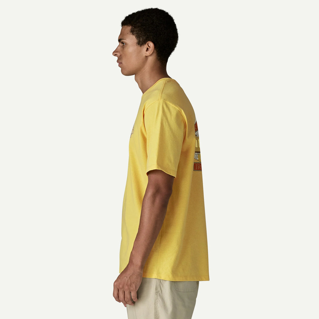 Patagonia Men's Great Waves Responsibili-Tee: Lemon Zest