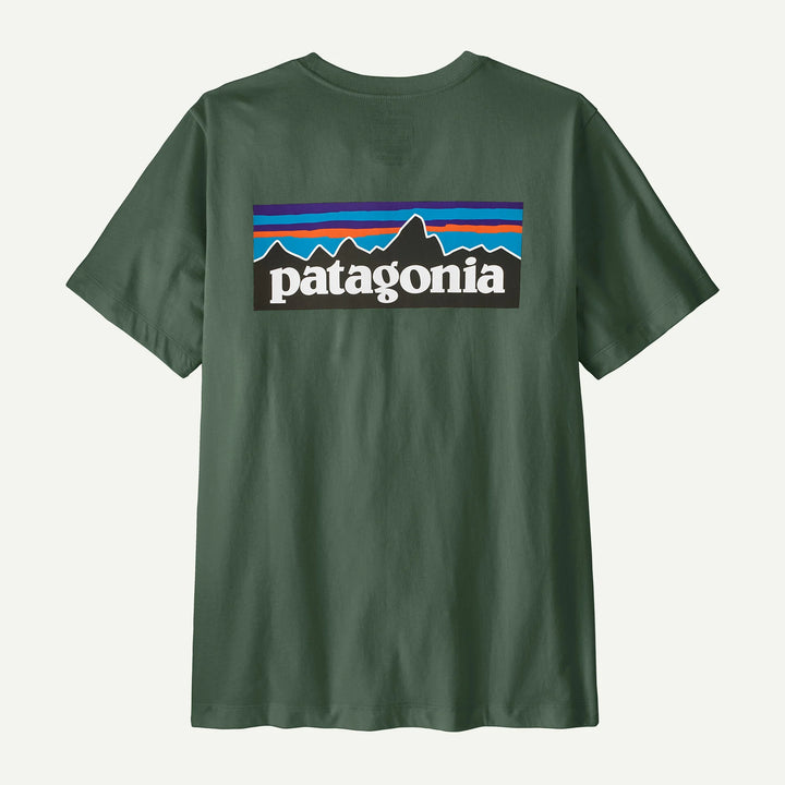 Patagonia Men's P-6 Logo T-shirt: Canopy Green