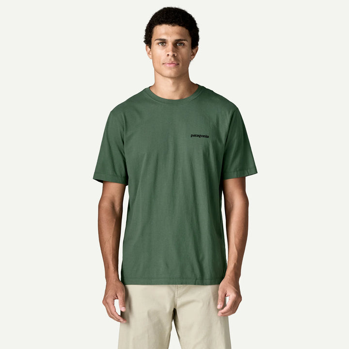 Patagonia Men's P-6 Logo T-shirt: Canopy Green