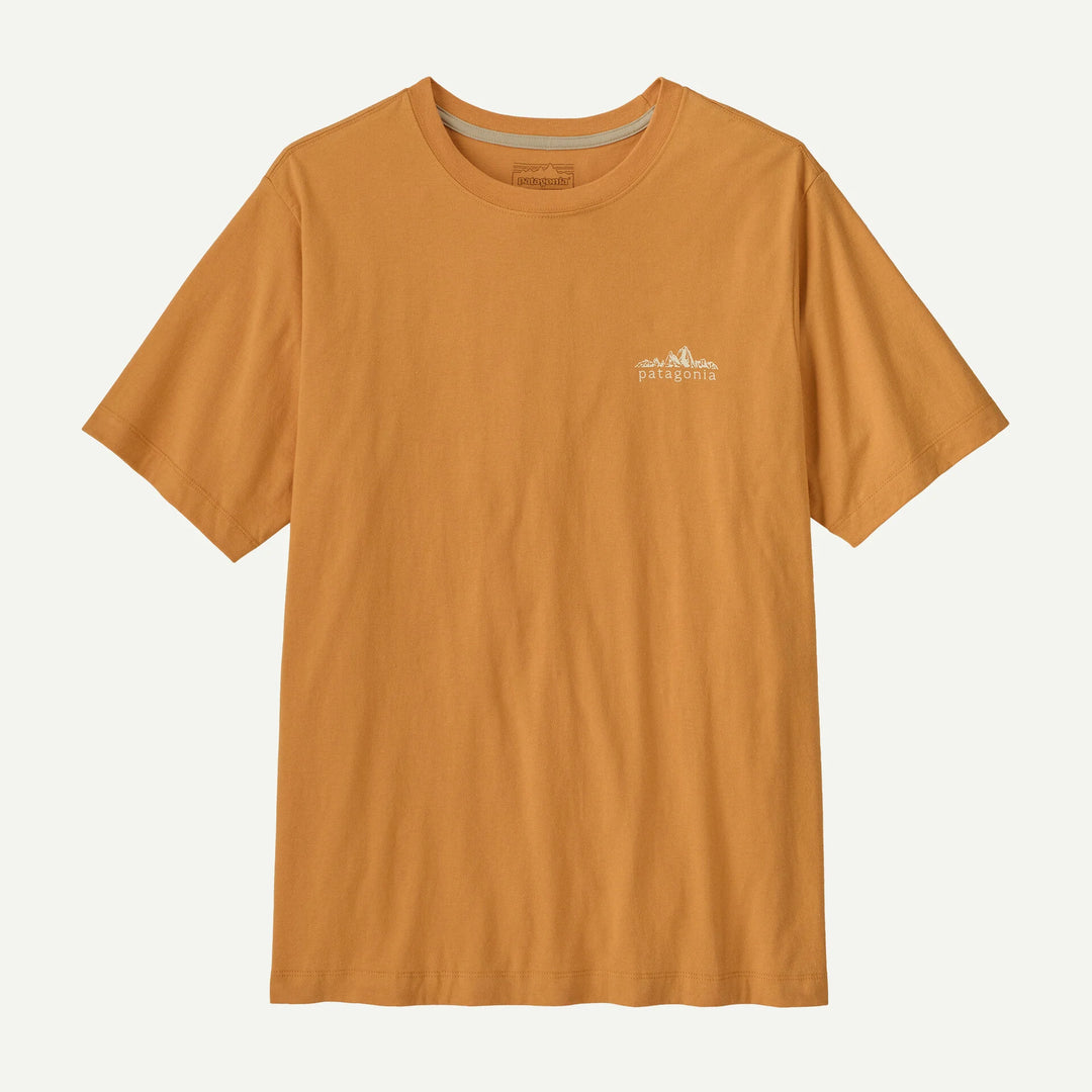Patagonia Men's Fitz Roy Foothills T-shirt: Dried Mango