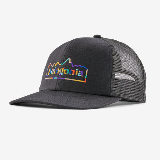 Patagonia Relaxed Trucker Hat: Unity Fitz: Ink Black