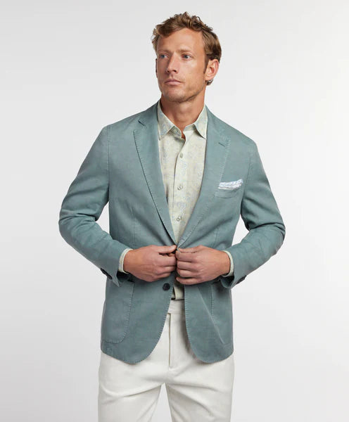 David Donahue The Jackson Soft Sport Coat: Beach Glass