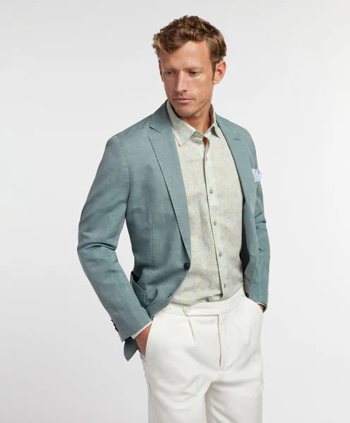 David Donahue The Jackson Soft Sport Coat: Beach Glass