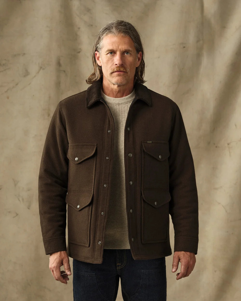 Filson Spokane Insulated Cruiser Jacket: Beaver Brown