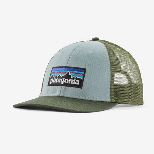 Patagonia P-6 Logo LoPro Trucker Hat : Thermal Blue