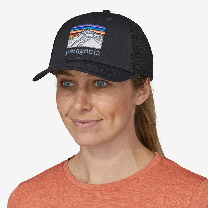 Patagonia Line Logo Ridge LoPro Trucker Hat : Thermal Blue