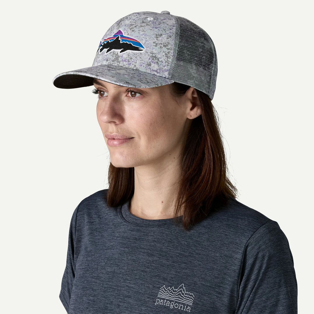 Patagonia Fitz Roy Trout Trucker: Rock Wash Thermal Blue