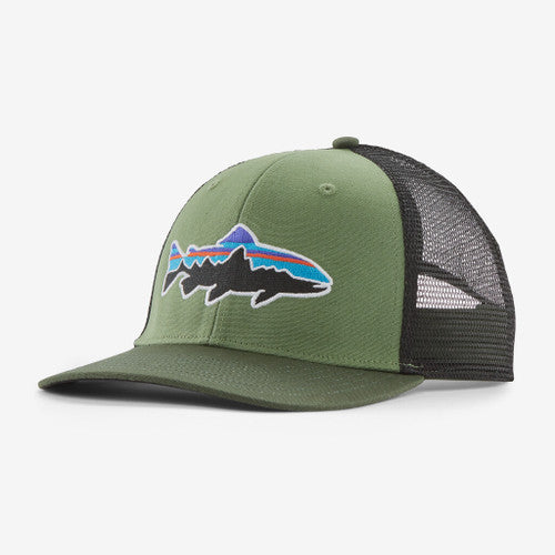 Patagonia Fitz Roy Trout Trucker Hat : Terrain Green