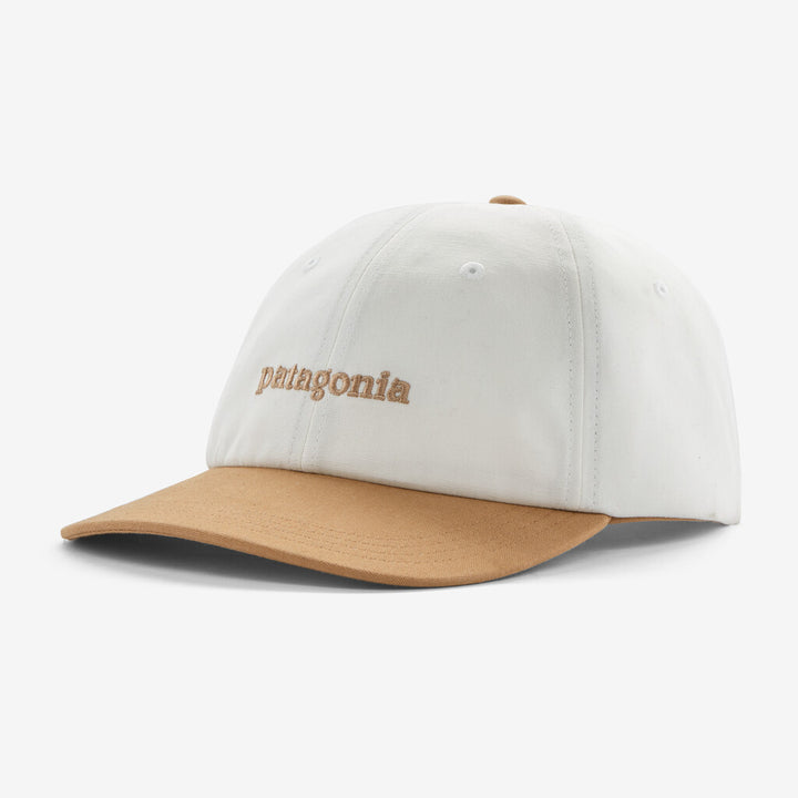 Patagonia Fitz Roy Icon Trad Cap:  Birch White w/Grayling Brown