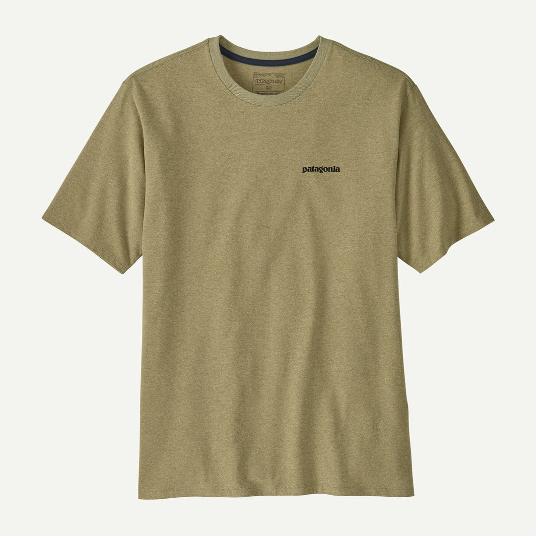 Patagonia Men's P-6 Logo Responsibili-Tee®: P-6 Outline: Gumtree Green