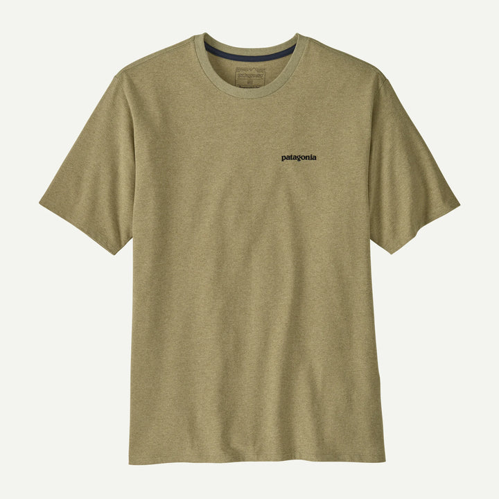 Patagonia Men's P-6 Logo Responsibili-Tee®: P-6 Outline: Gumtree Green