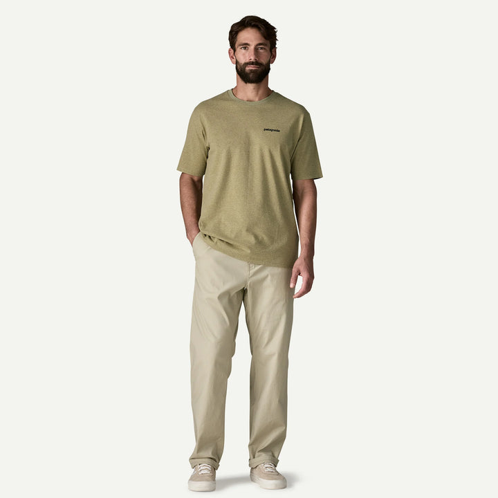 Patagonia Men's P-6 Logo Responsibili-Tee®: P-6 Outline: Gumtree Green