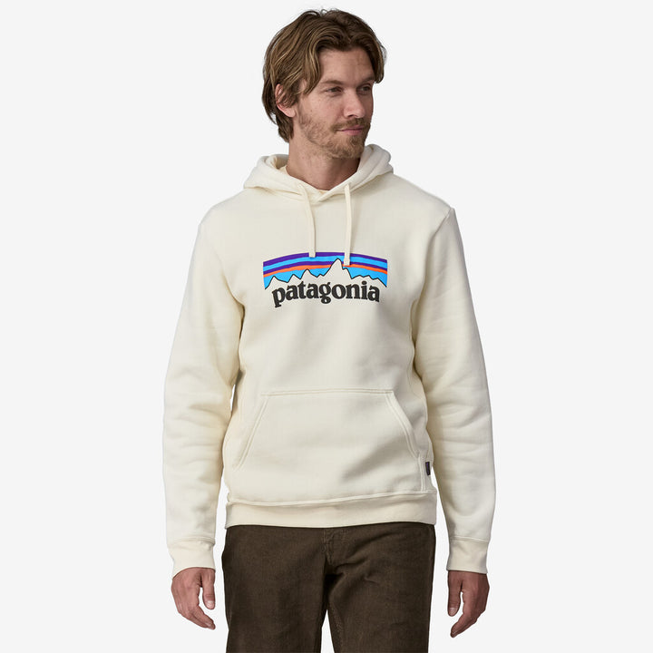 Patagonia P-6 Logo Uprisal Hoody: Birch White