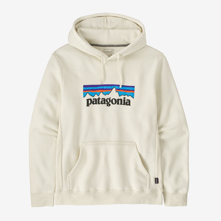 Patagonia P-6 Logo Uprisal Hoody: Birch White