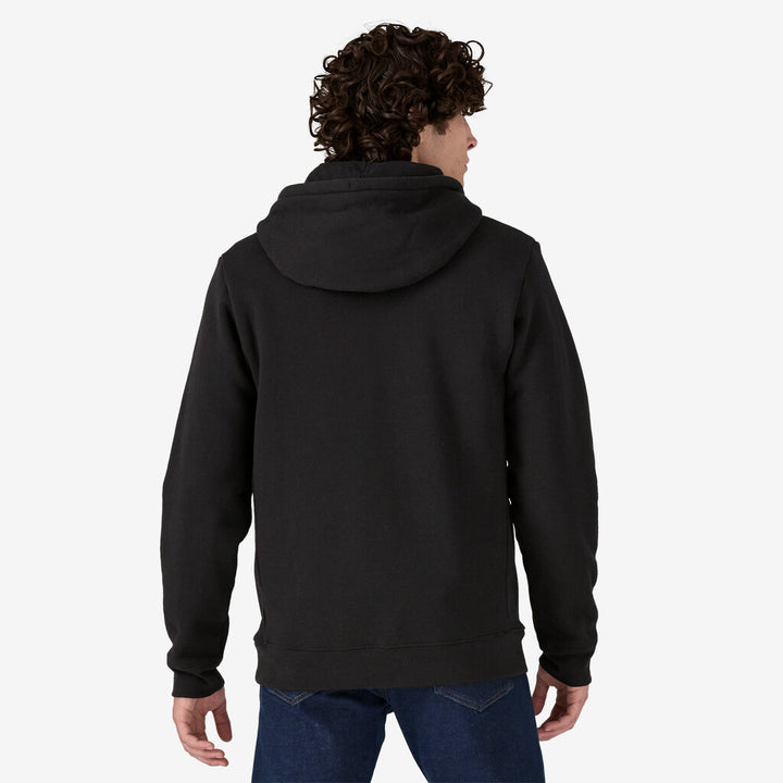 Patagonia P-6 Logo Uprisal Hoody: Black