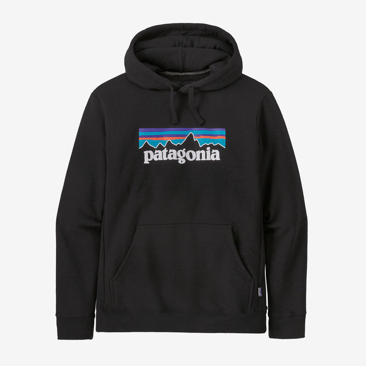 Patagonia P-6 Logo Uprisal Hoody: Black