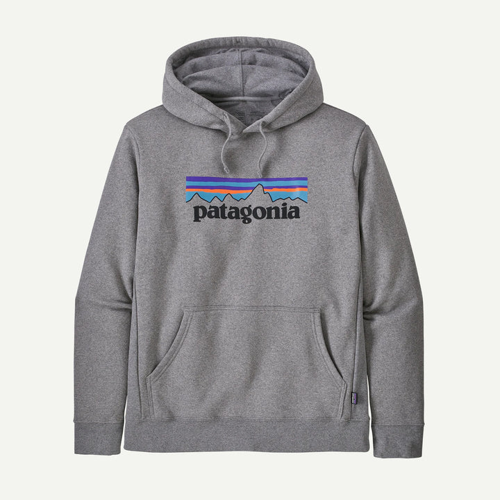 Patagonia P-6 Logo Uprisal Hoody: Gravel Heather