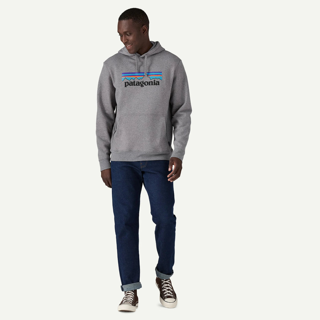 Patagonia P-6 Logo Uprisal Hoody: Gravel Heather