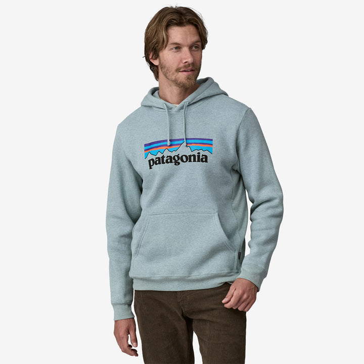 Patagonia P-6 Logo Uprisal Hoody: Thermal Blue