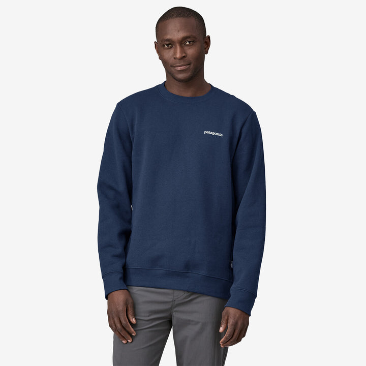 Patagonia Fitz Roy Icon Uprisal Crew: Lagom Blue