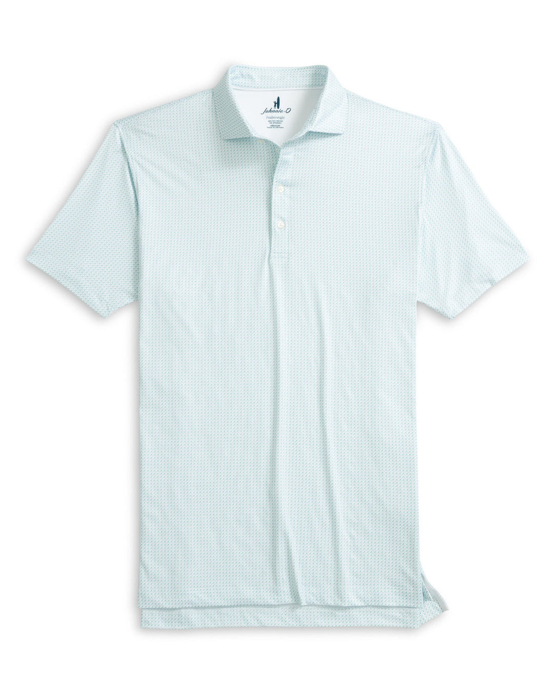 Johnnie-O Featherweight Performance Polo with Pimento Cheese - Tee Party: White