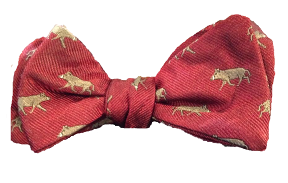 Craig Reagin Pigs Bowtie - Red