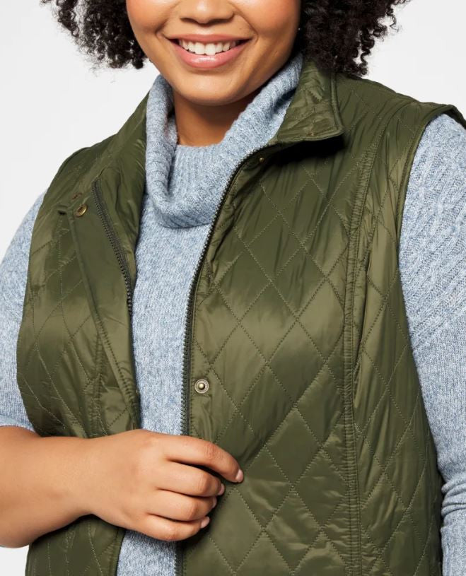 Barbour Womens Otterburn Gilet: Olive